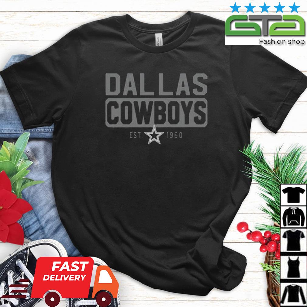 NFL Dallas Cowboys Box Out Fleece Headline Est 1960 Shirt