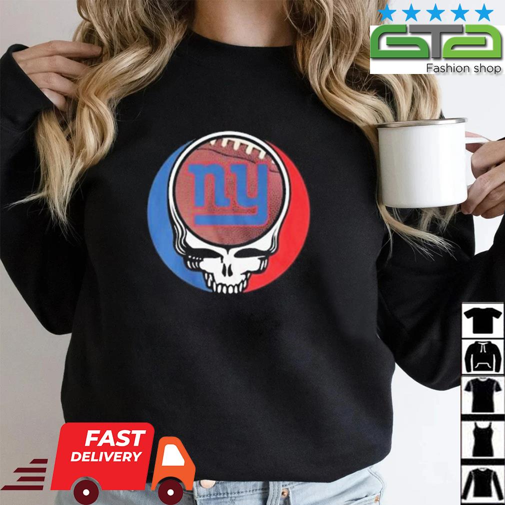 New York Giants Shirt Nfl Grateful Dead Logo - High-Quality Printed Brand