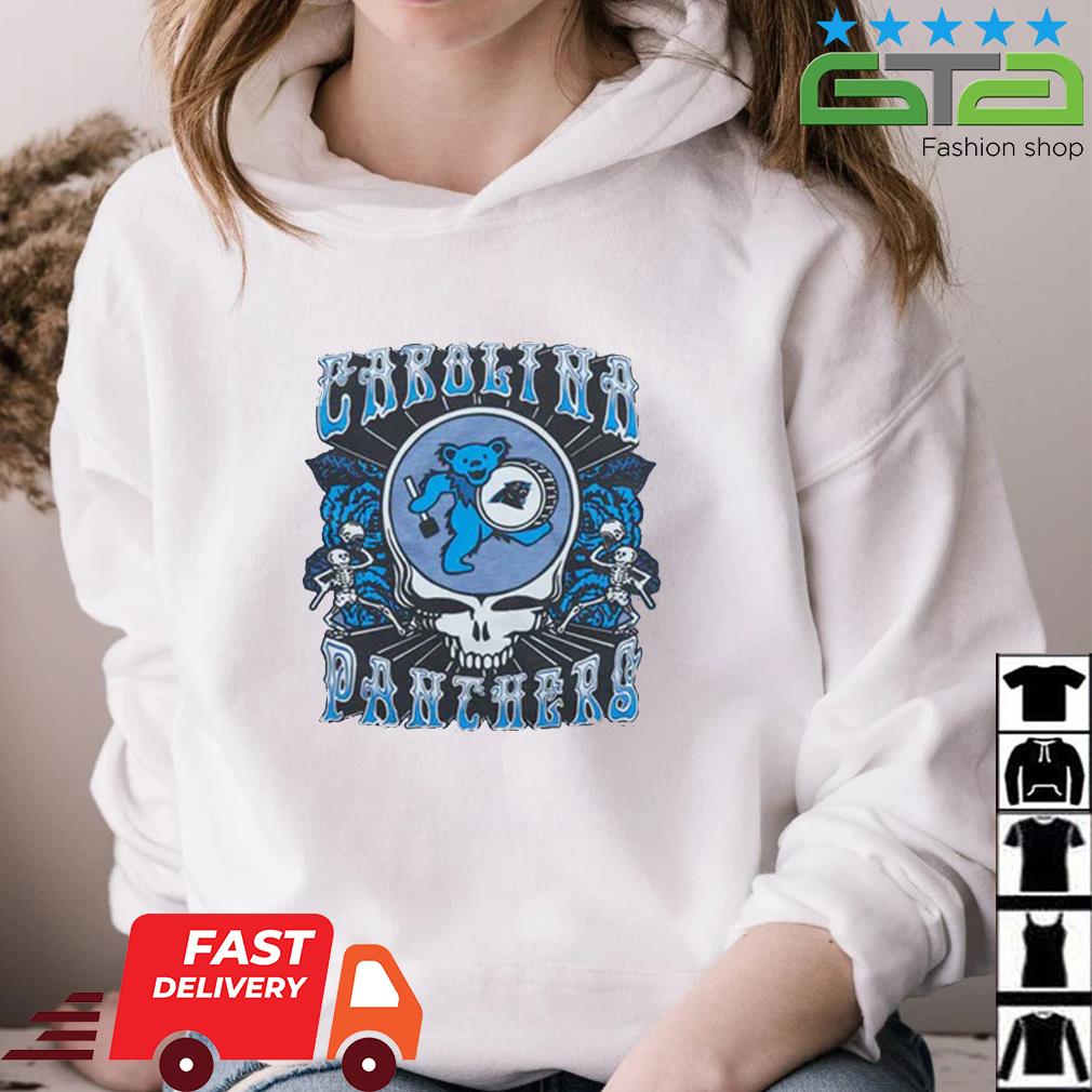 NFL x Grateful Dead x Carolina Panthers Shirt, hoodie, sweater, long sleeve  and tank top