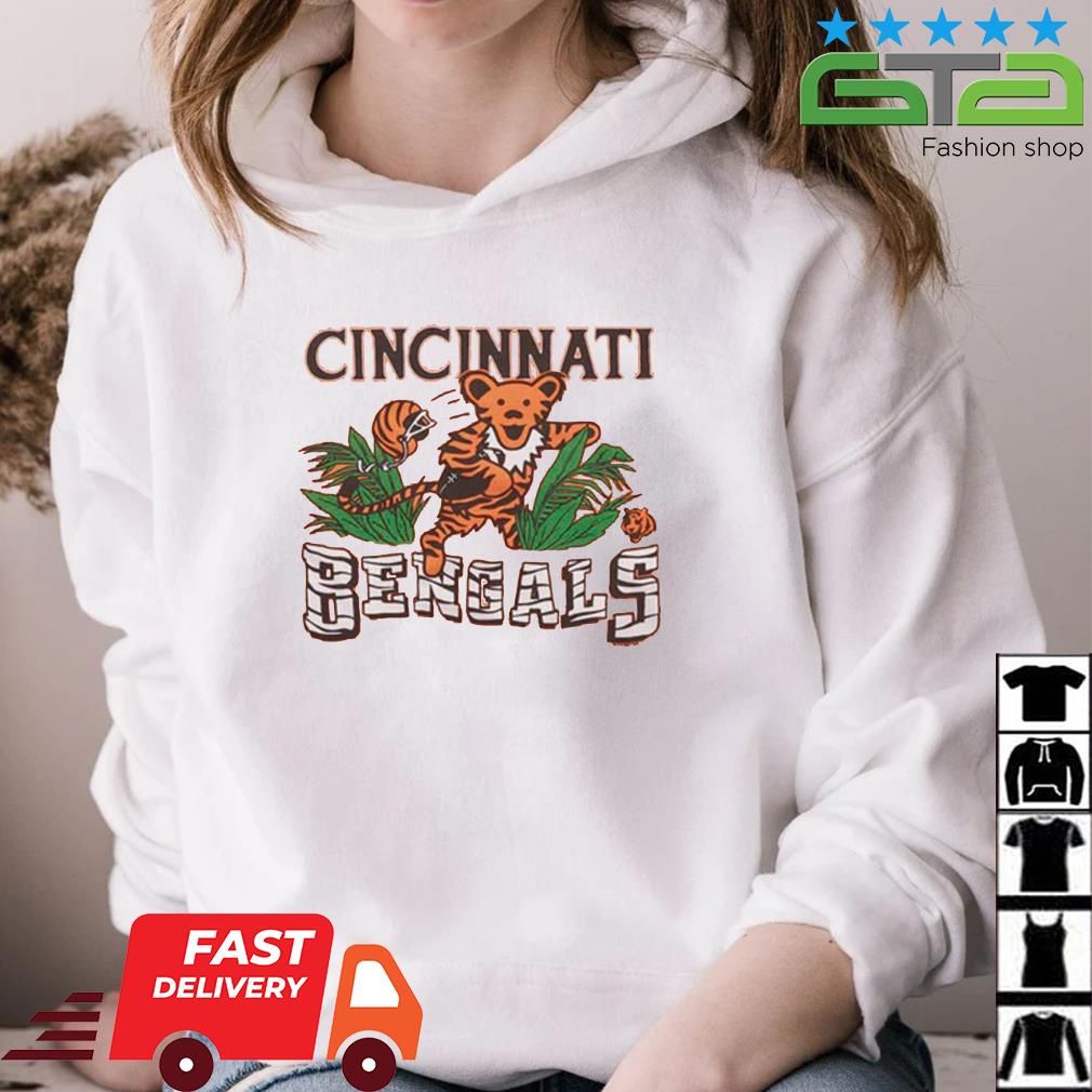 Grateful Dead X Cincinnati Bengals Nfl Shirt, hoodie, sweater, long sleeve  and tank top