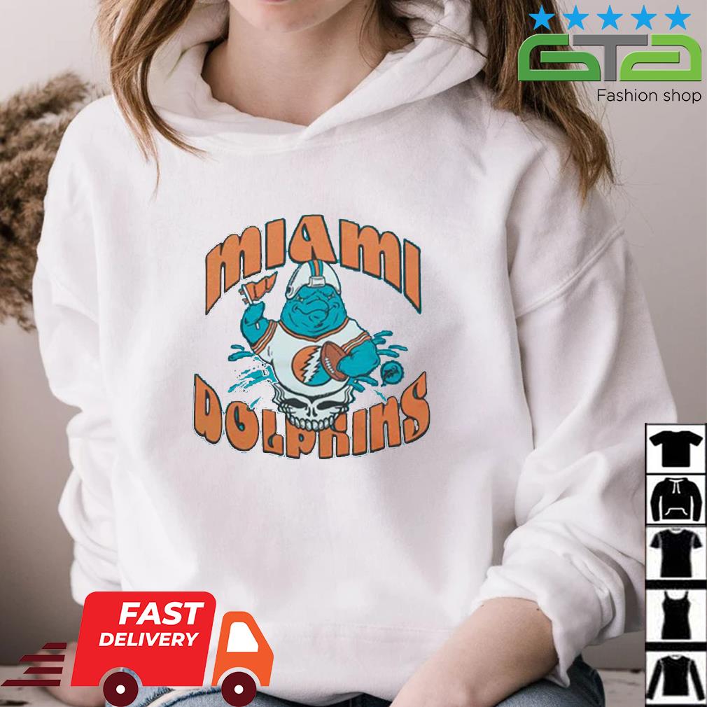 NFL x grateful dead x Miami dolphins t-shirt, hoodie, sweater