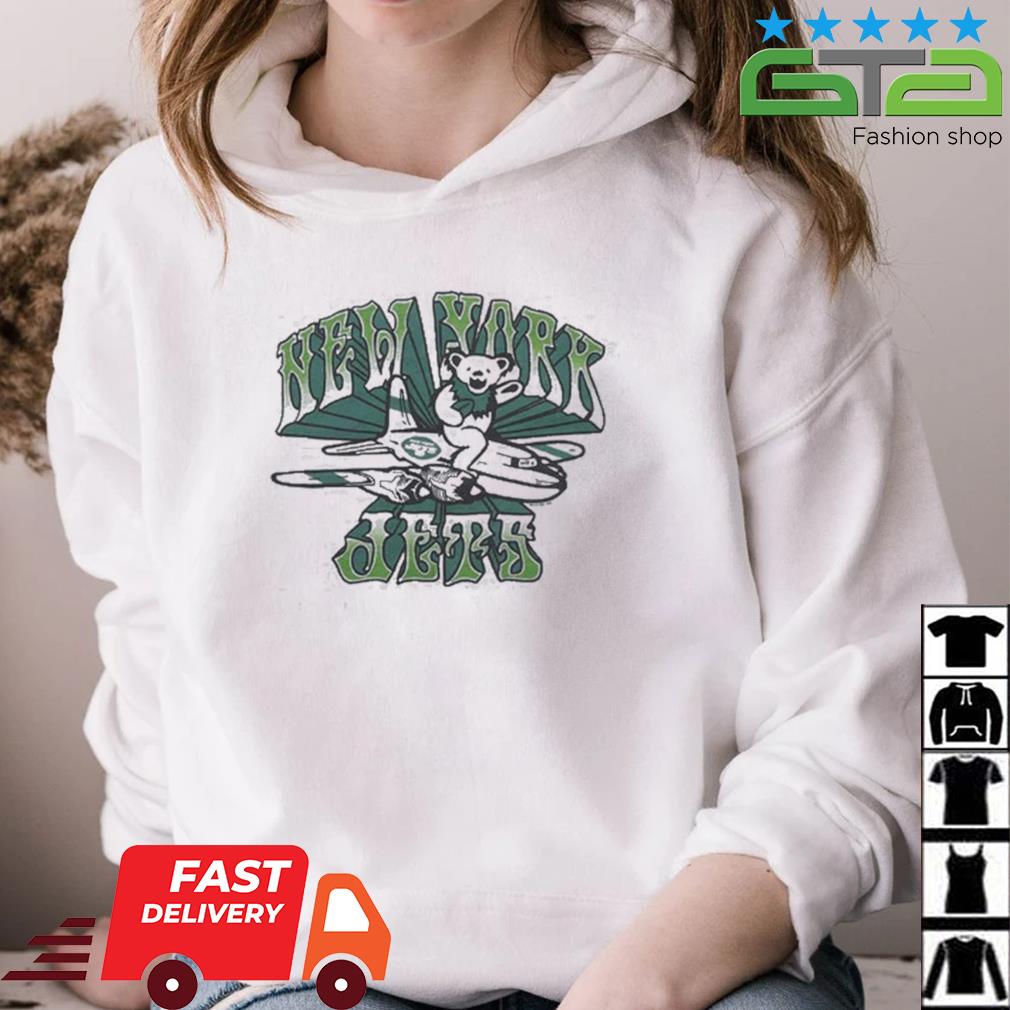 Original Nfl X Grateful Dead X New York Jets T-shirt,Sweater, Hoodie, And  Long Sleeved, Ladies, Tank Top