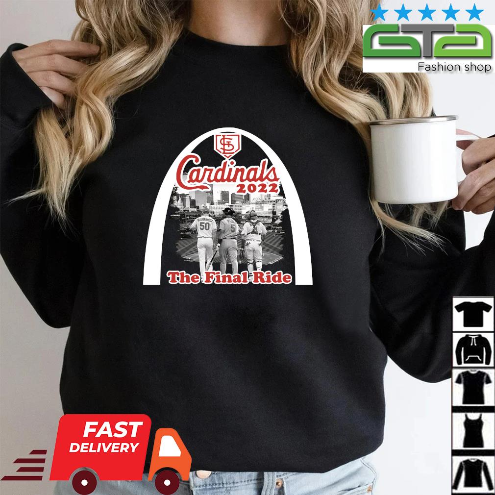 St. Louis Cardinals one last ride shirt, hoodie, sweater, long sleeve and  tank top