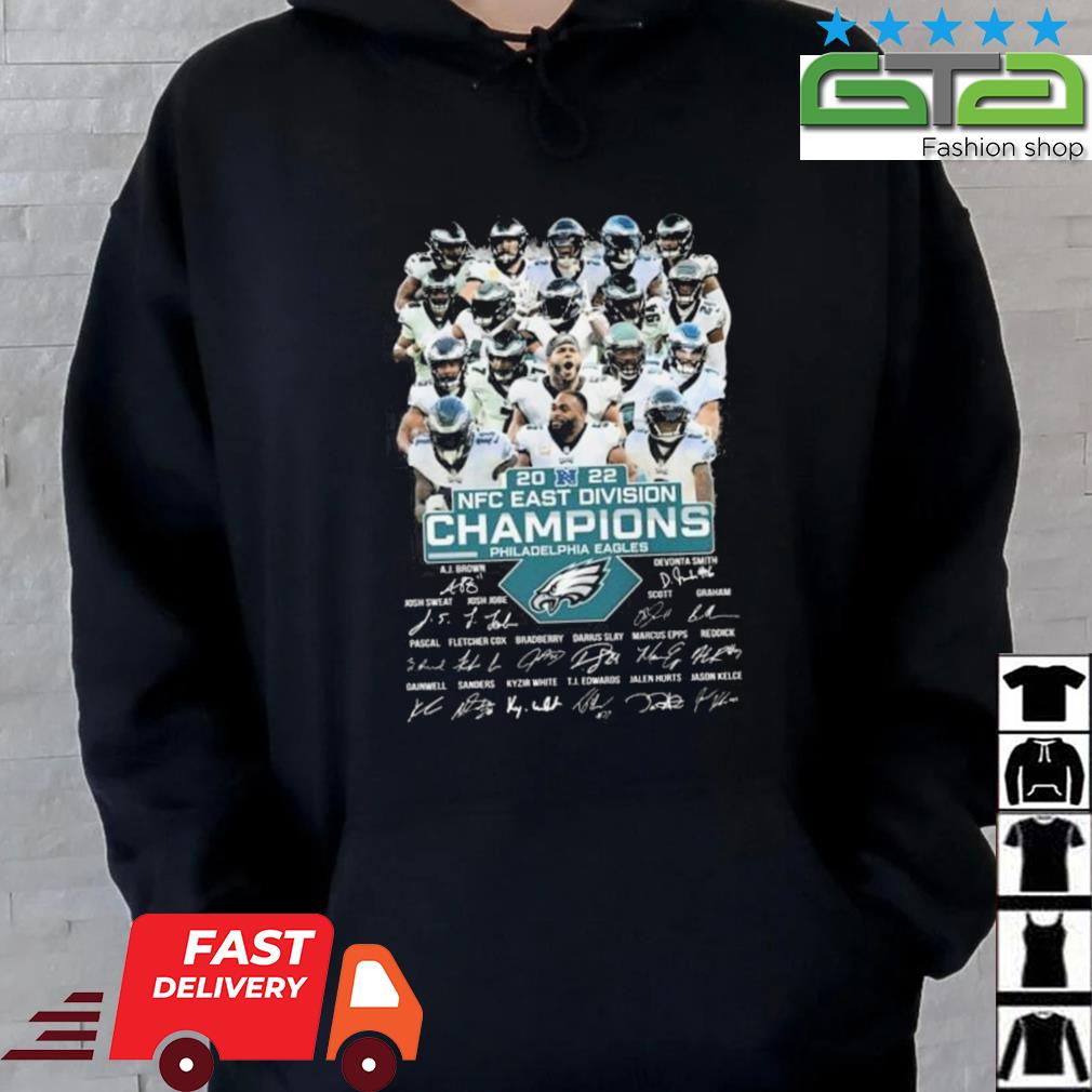 Philadelphia Eagles NFC East Champs photo design T-shirt, hoodie, sweater,  long sleeve and tank top