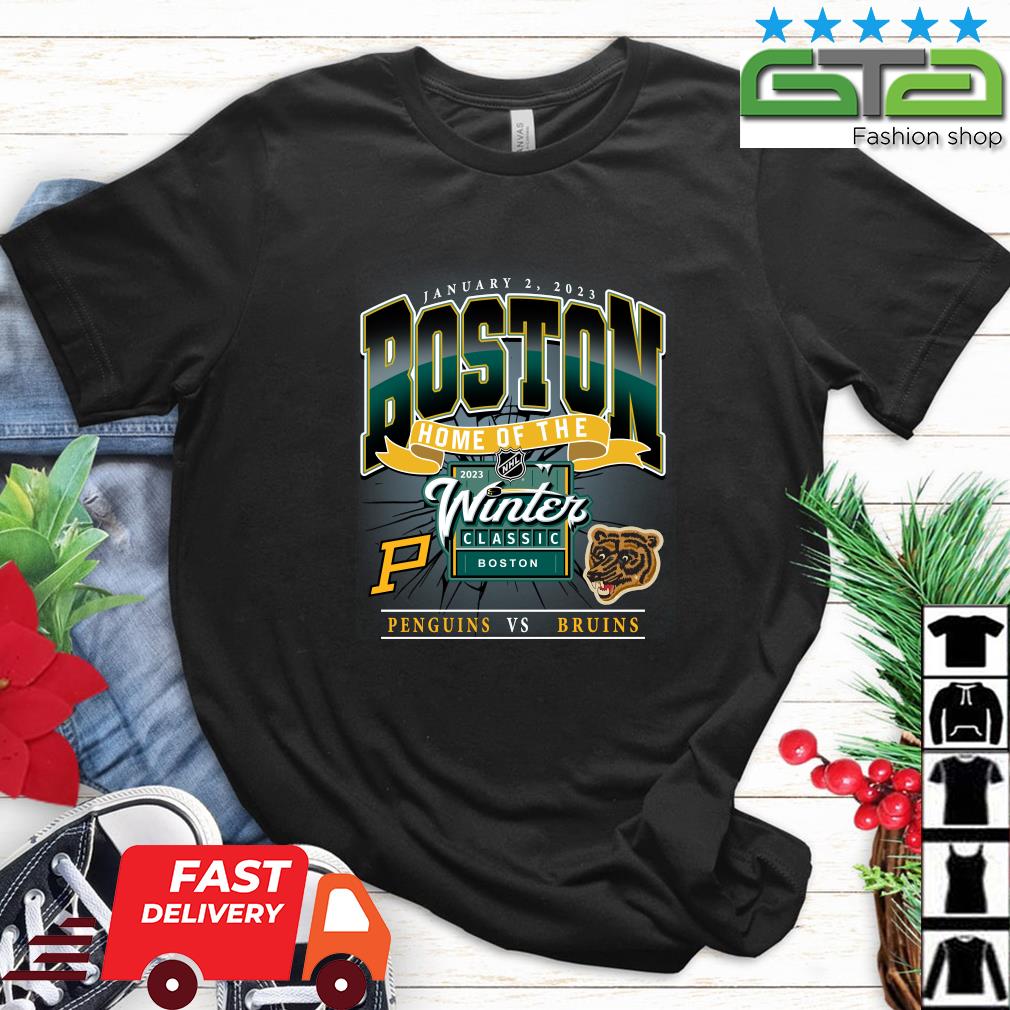 Boston Bruins '47 2023 NHL Winter Classic Rocker Vintage Tubular T-Shirt