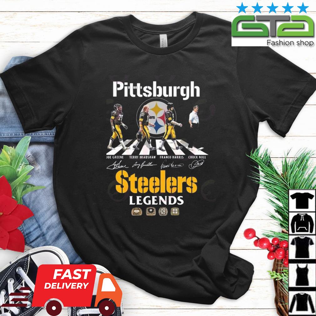 Pittsburgh Steelers Players The Legends Signatures T-shirt,Sweater, Hoodie,  And Long Sleeved, Ladies, Tank Top