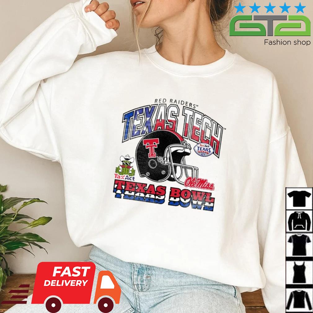 Red Raiders Texas Tech Vs Ole Miss Rebels Texas Bowl December 28 2022 Shirt