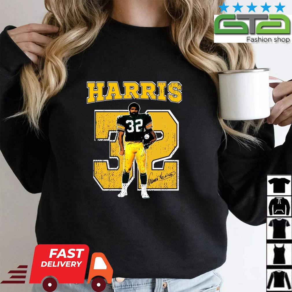 Rest In Peace No 32 Franco Harris Goat And Signature 2022 Shirt