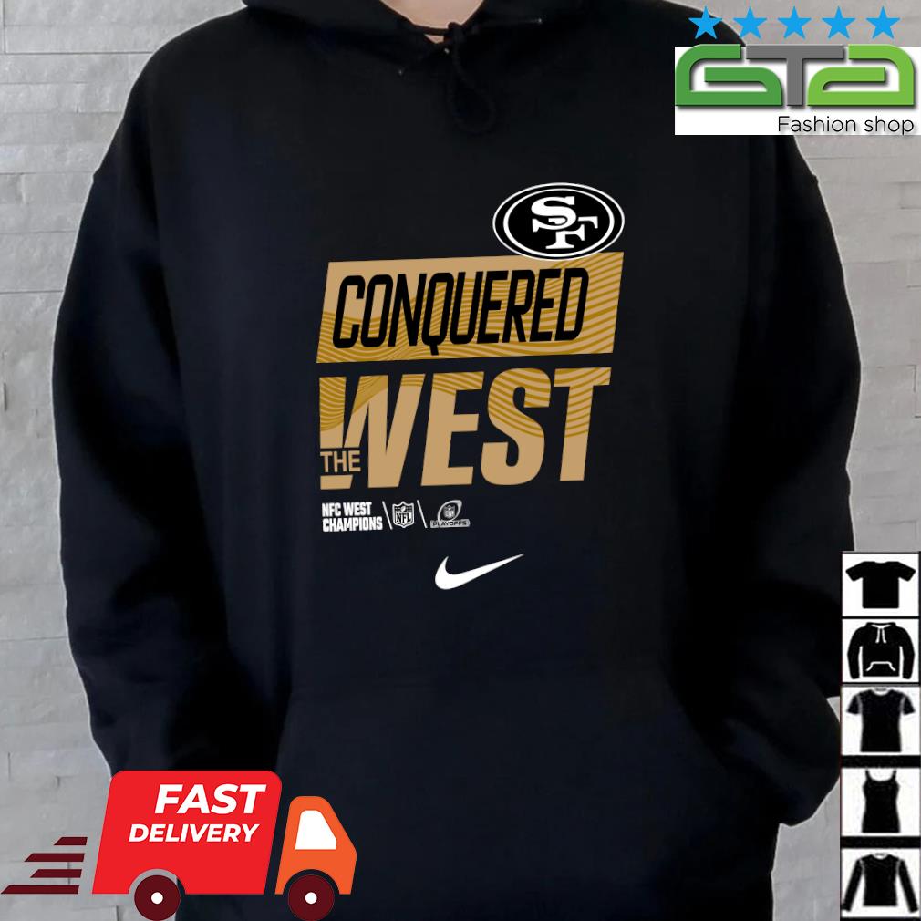 San Francisco 49ers Conquered The West 2022 Afc West Division Champions  Playoff Nfl Long Sleeves T Shirt, hoodie, sweater, long sleeve and tank top