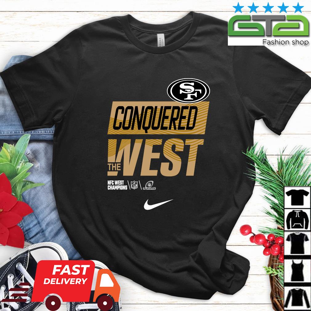 San Francisco 49ers Conquered The West 2022 Afc West Division Champions  Playoff Nfl Mug, hoodie, sweater, long sleeve and tank top