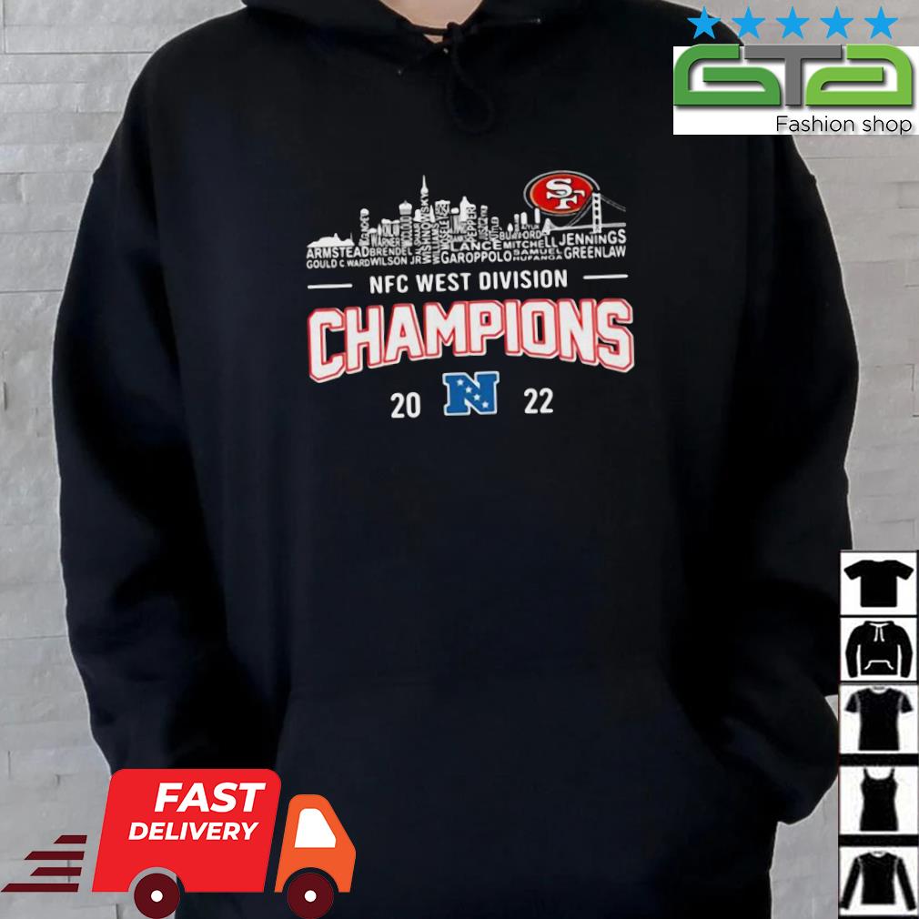 San Francisco 49ers Team 2022 NFC West Division Champions Shirt, hoodie,  sweater, long sleeve and tank top