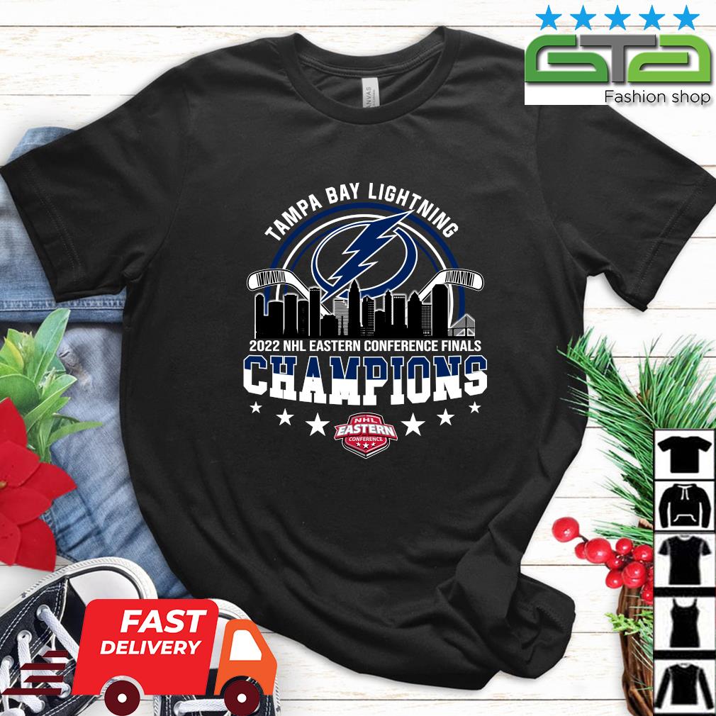 Tampa Bay Lightning 2022 NHL Eastern Conference Finals Champions T-Shirt