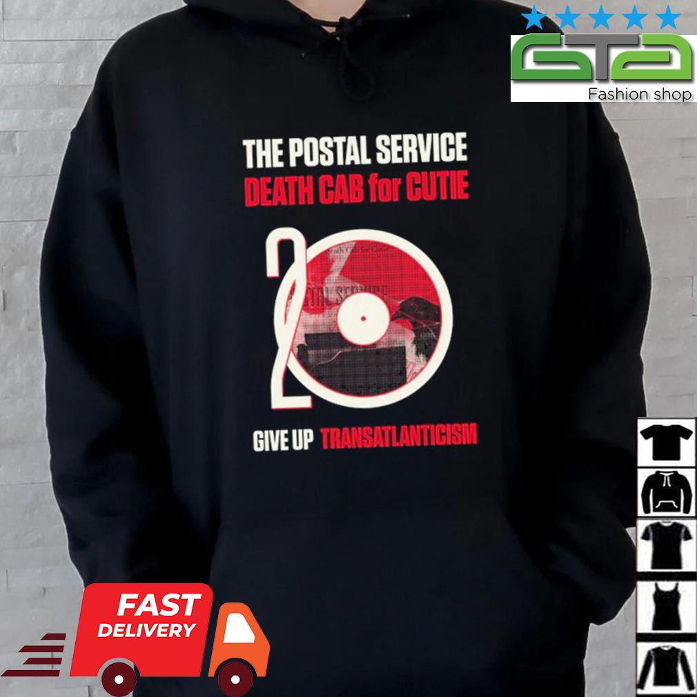 The Postal Service And Death Cab For Cutie 20th Anniversary Tour 2022 Shirt Hoodie