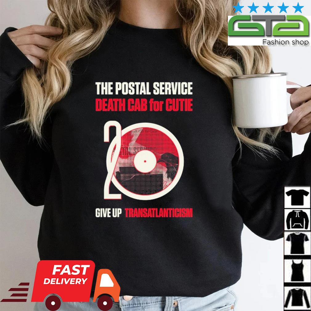 The Postal Service And Death Cab For Cutie 20th Anniversary Tour 2022 Shirt
