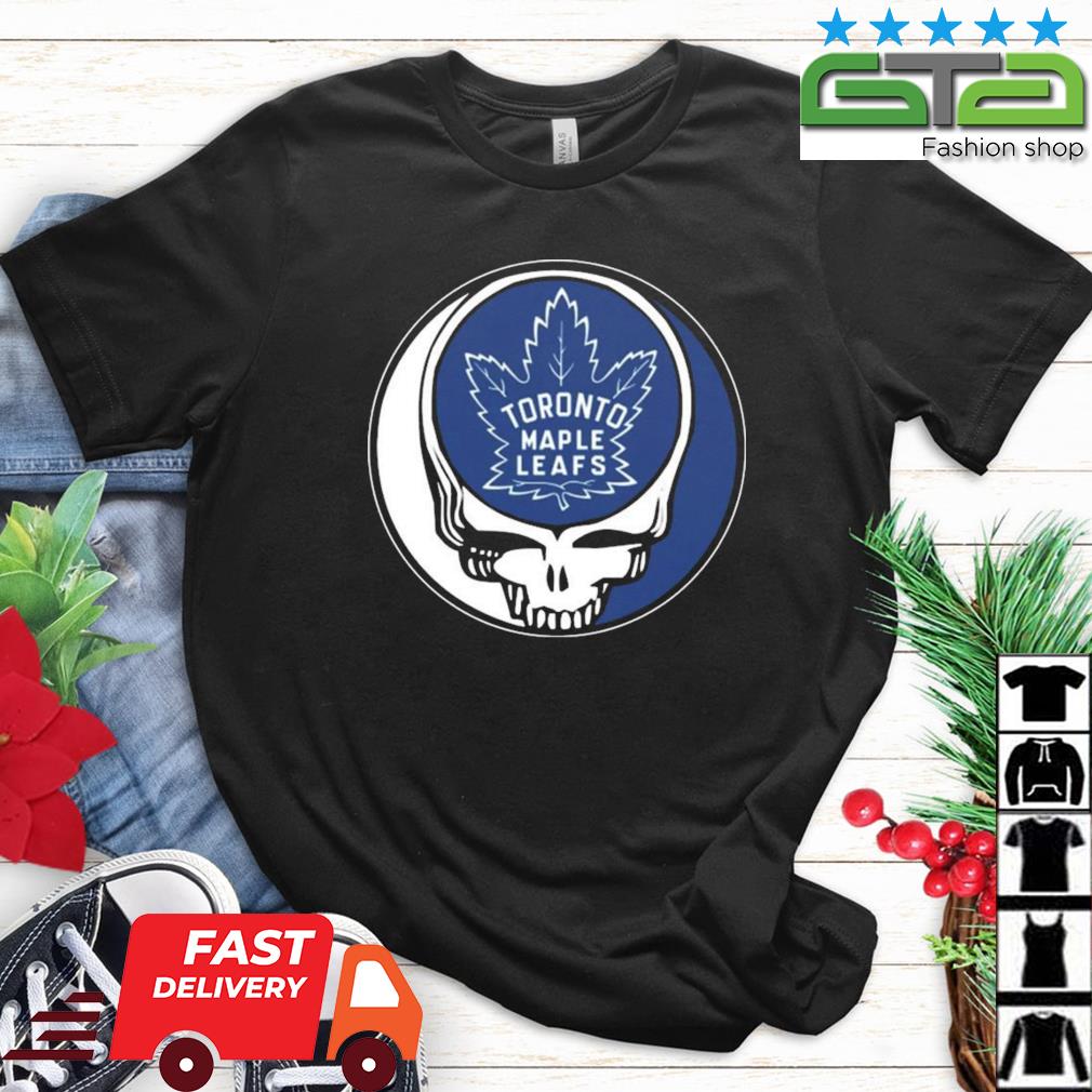 Toronto Maple Leafs Grateful Dead Steal Your Face Hockey NHL Shirt