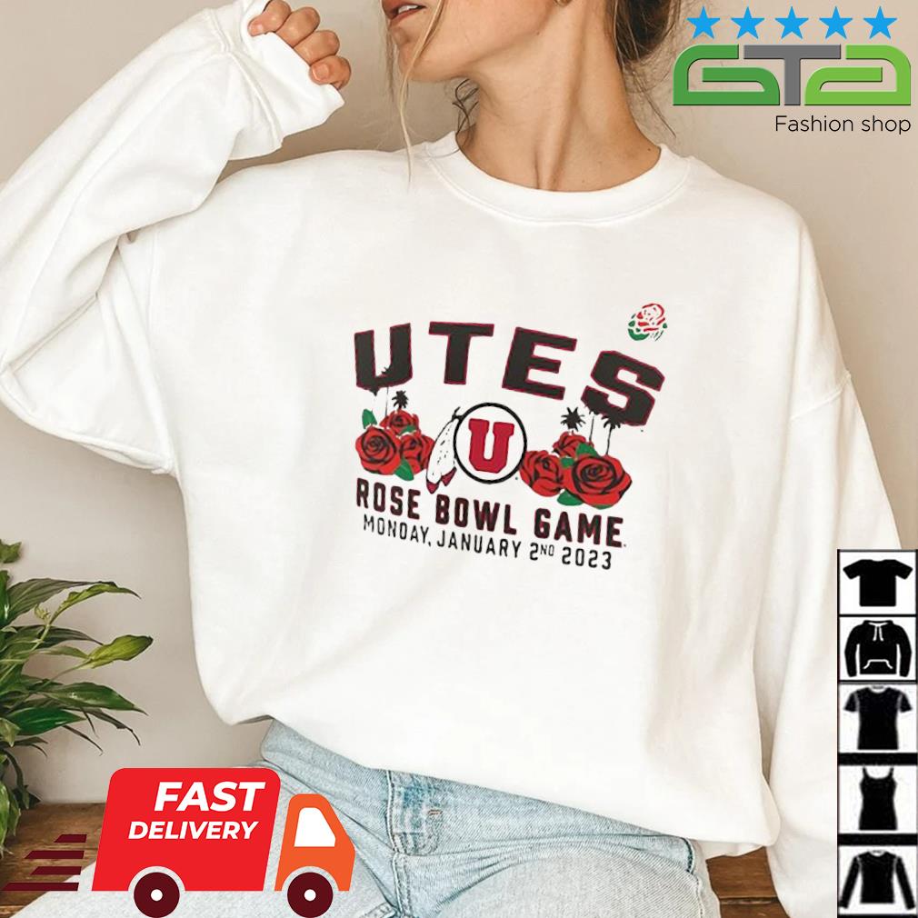 Utah Utes Rose Bowl Game Monday January 2nd 2023 Stadium Shirt