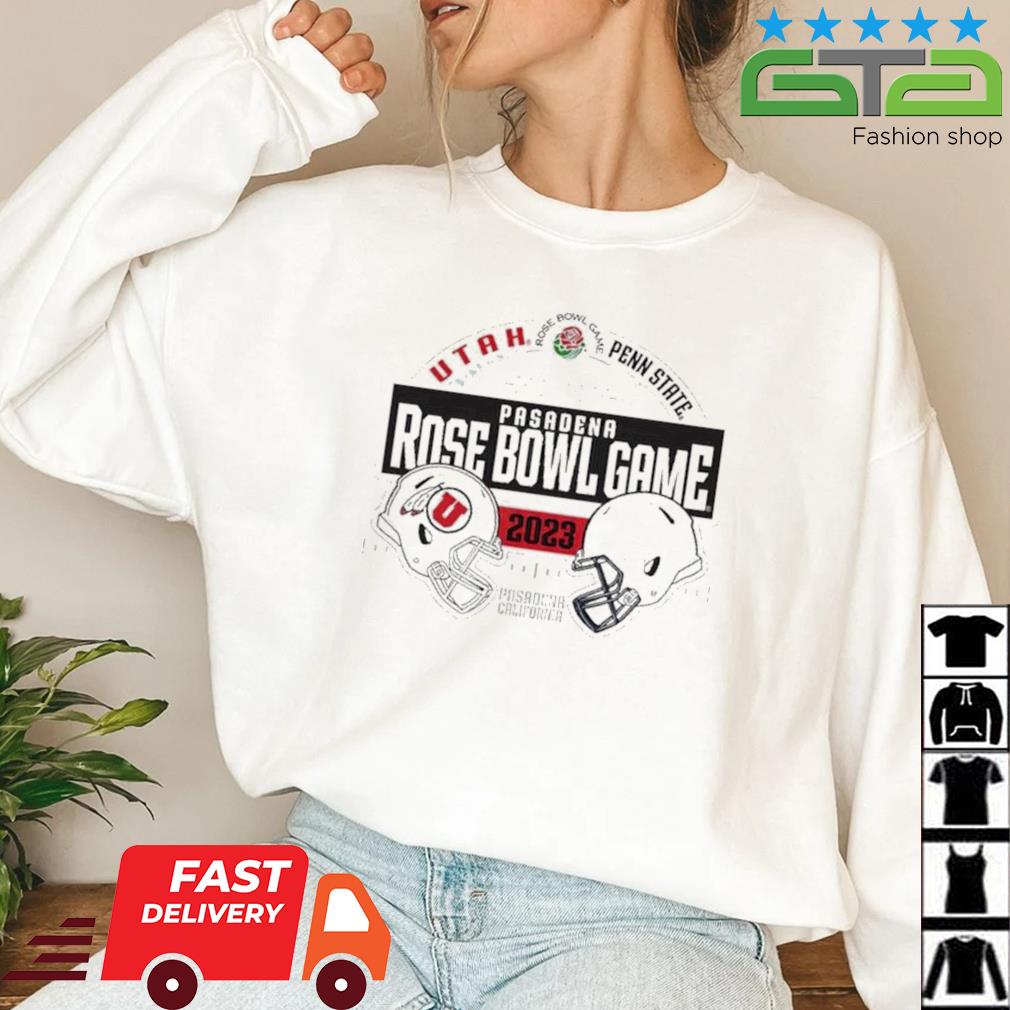 Utah Utes vs Penn State Nittany Lions 2023 Pasadena Rose Bowl Game Shirt