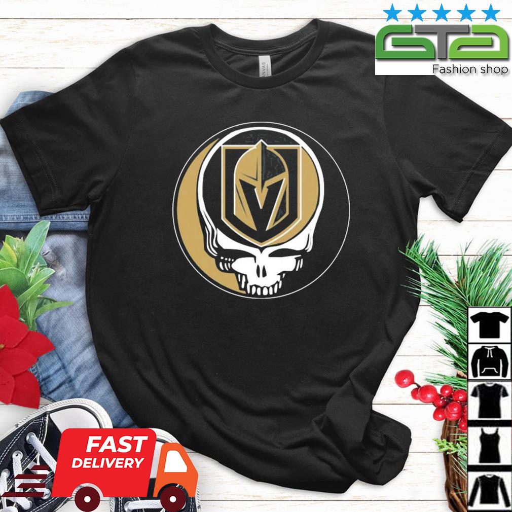Vegas Golden Knights Grateful Dead Steal Your Face Hockey NHL Shirt