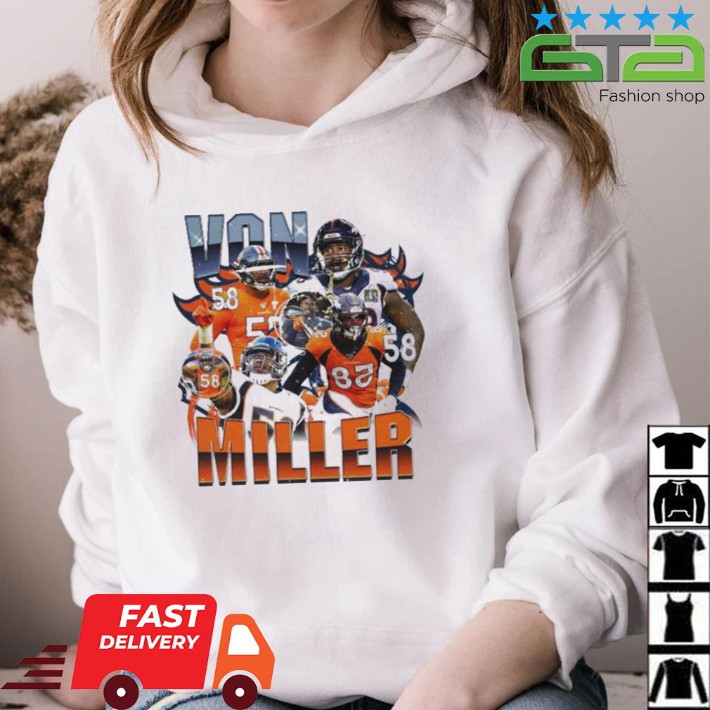 Von Miller Denver Broncos Vintage 2022 Shirt