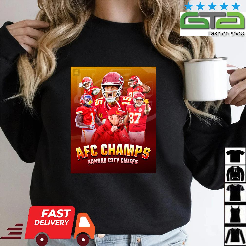 2022 AFC Champs Kansas City Chiefs shirt