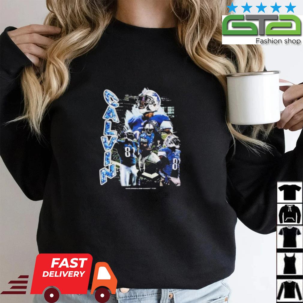 Calvin Johnson Vintage Shirt, hoodie, sweater, long sleeve and tank top