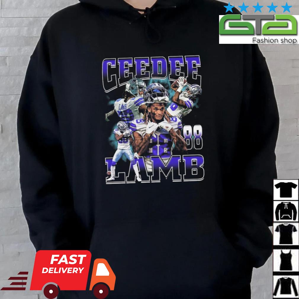 CeeDee Lamb Dallas Number football shirt - Limotees