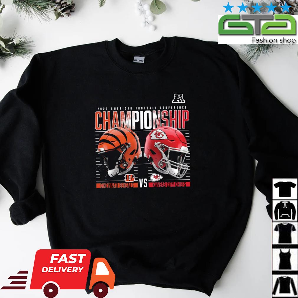 Chiefs Vs Bengals AFC Conference Championship 2022 Super Bowl T-Shirt -  REVER LAVIE