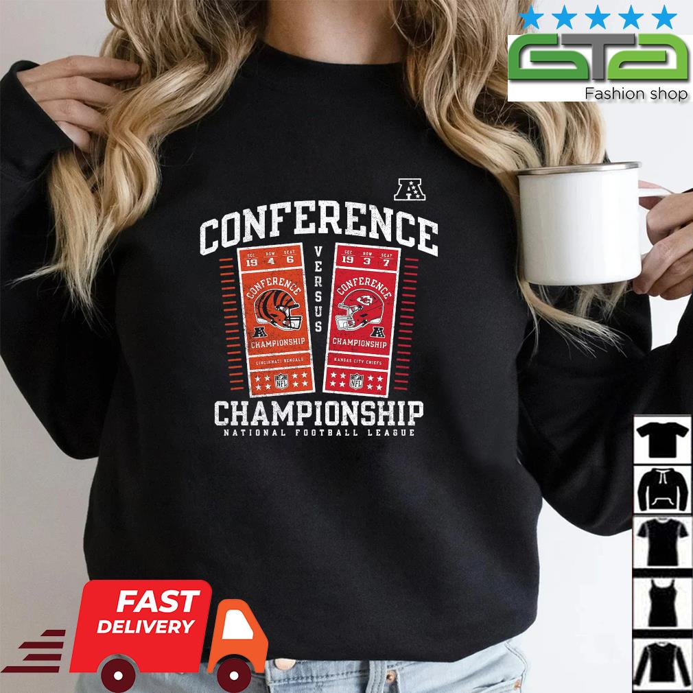 Cincinnati Bengals Vs Kansas City Chiefs AFC Conference Championship 2022  Super Bowl T-Shirt, hoodie, sweater, long sleeve and tank top