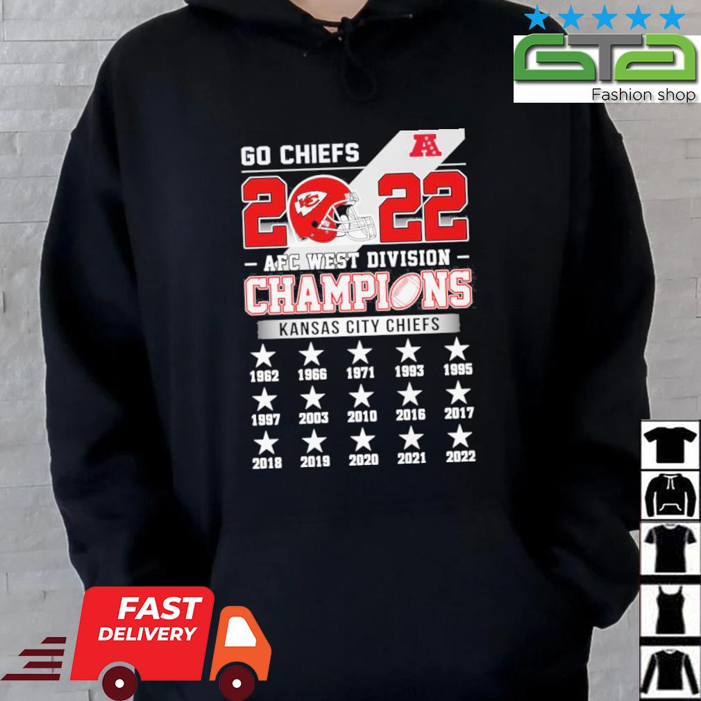 Kansas City Chiefs AFC West Division Champions 2019 shirt, hoodie