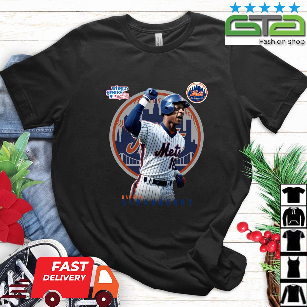 Hot new york mets darryl strawberry mitchell & ness white once