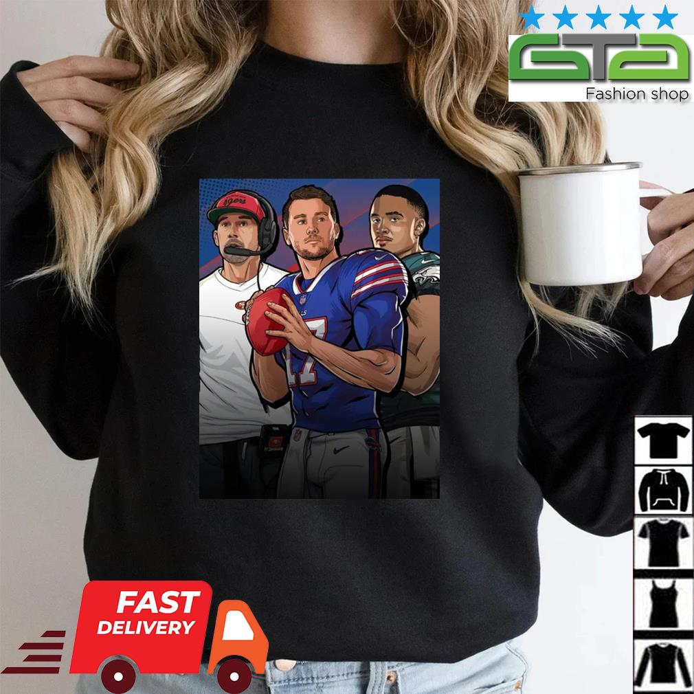 Inside Bills Uneven Offense Eagles Need Healthy Hurts To Thrive Sharp Edges Shirt