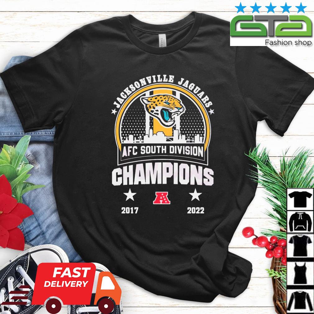 Jacksonville Jaguars Skyline 2022 Afc South Division Champions Svg