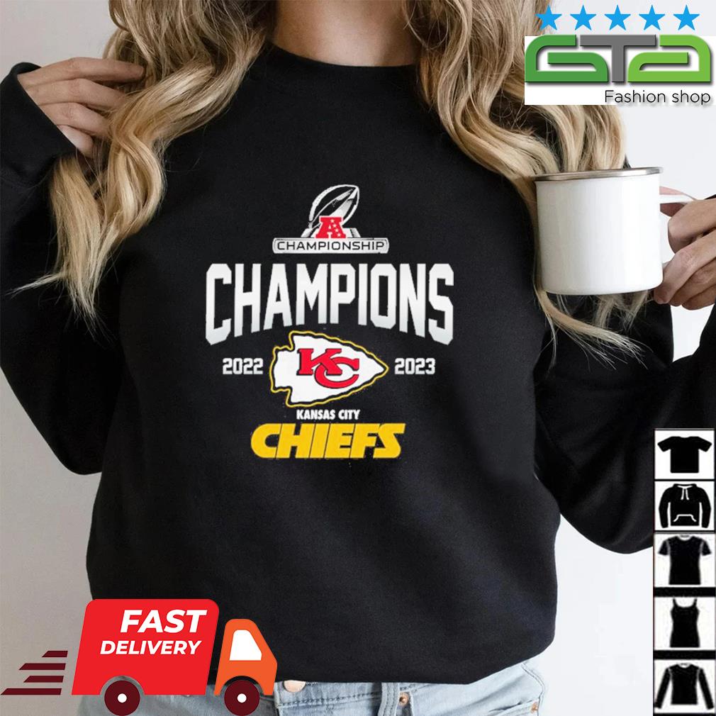 Kansas City Chiefs AFC Championship 2022-2023 shirt, hoodie, sweater, long  sleeve and tank top