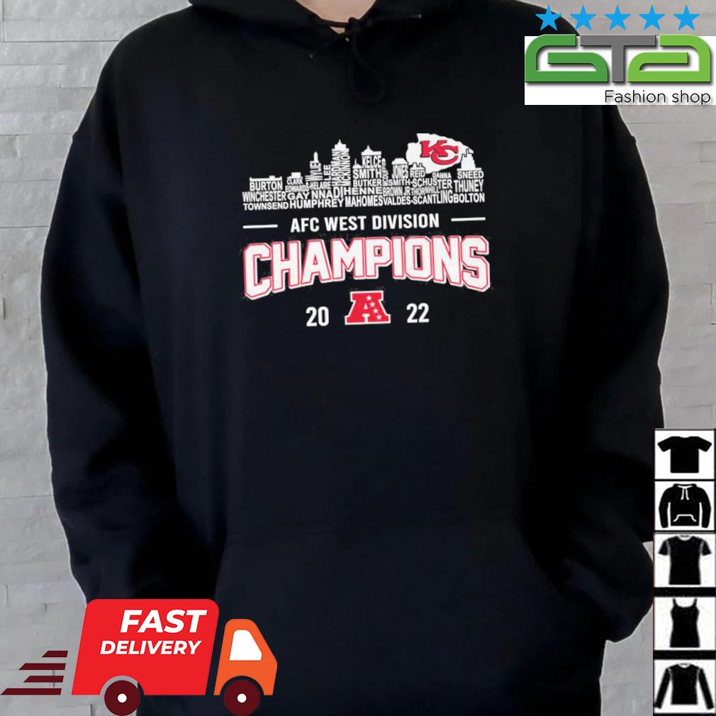 Chiefs Team AFC West Division Champions 2022 Shirt, hoodie