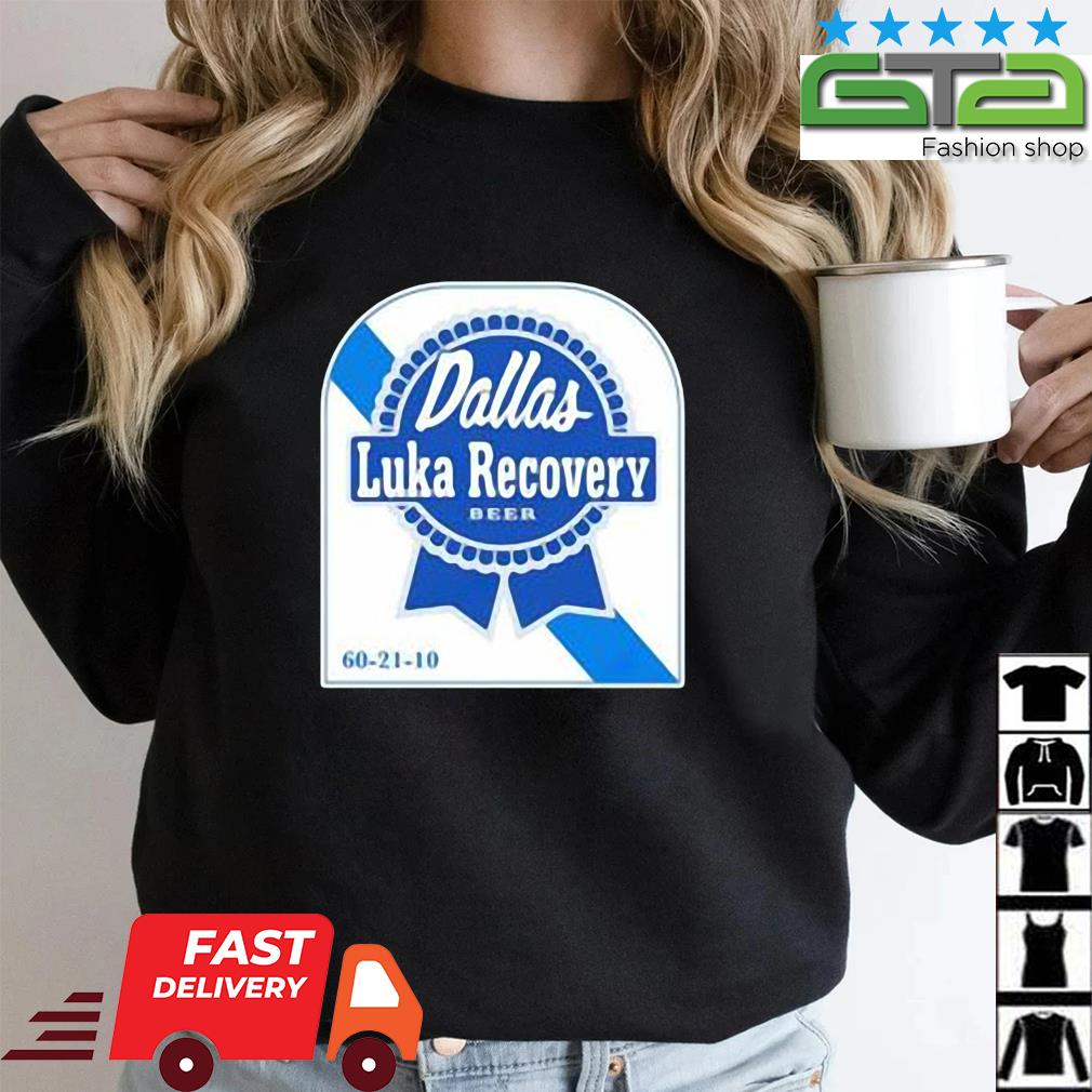 Luka Doncic I Need A Recovery Beer Funny Basketball Hoodie