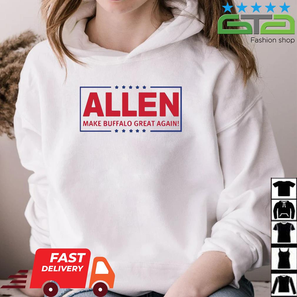 Josh Allen Buffalo Bills Crewneck Sweatshirt Hoodie - Bugaloo Boutique