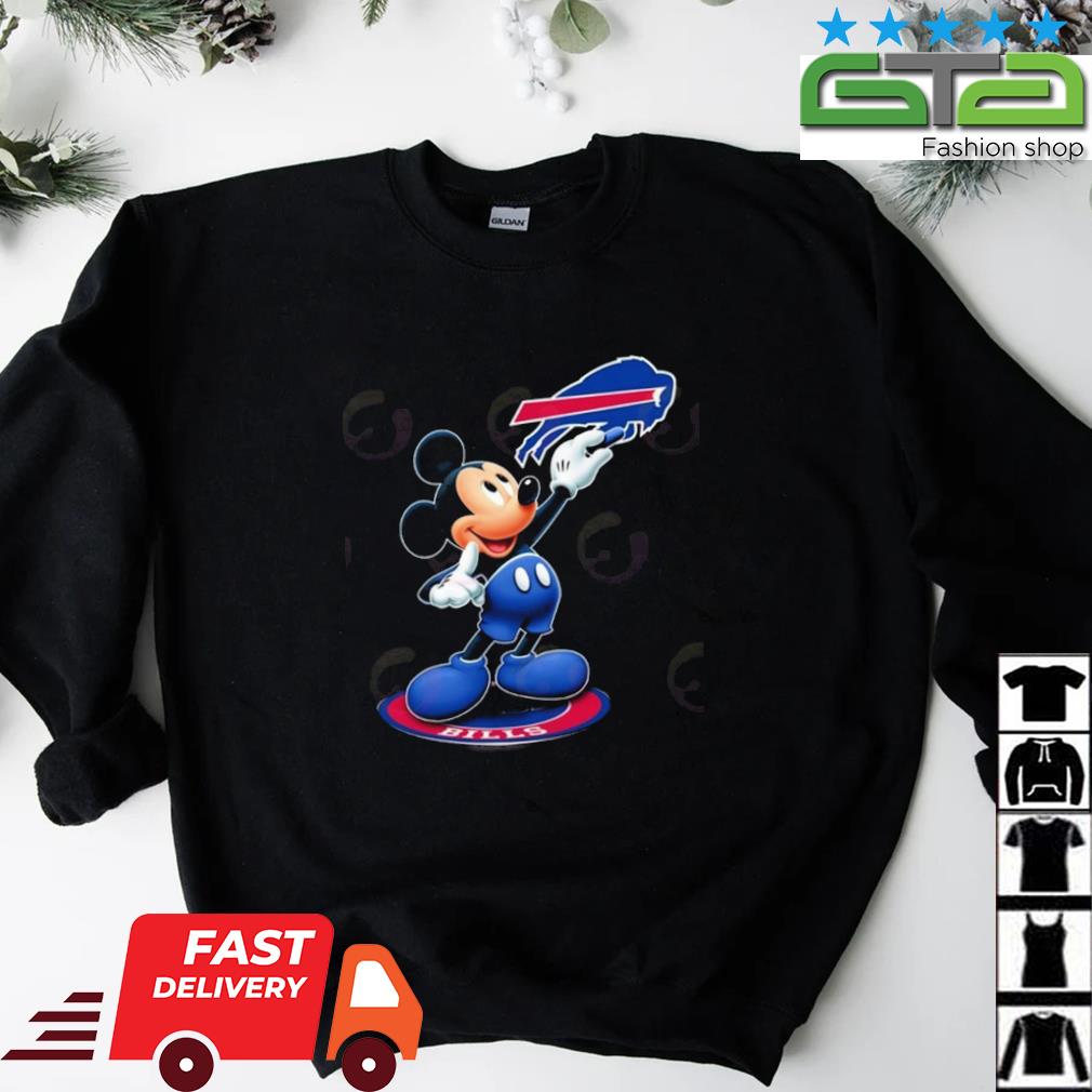 Mickey Mouse Cartoon Characters Buffalo Bills Baseball 2023 Shirt - Teespix  - Store Fashion LLC