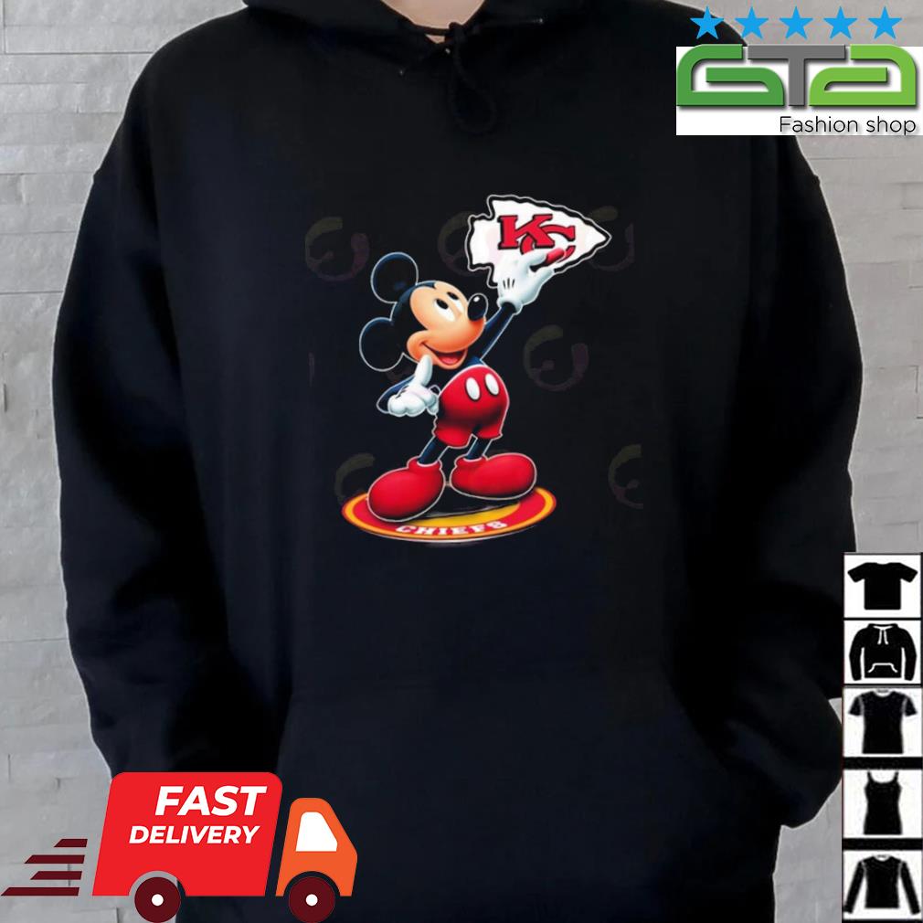 Mickey mouse Kansas City Chiefs posing shirt - Limotees