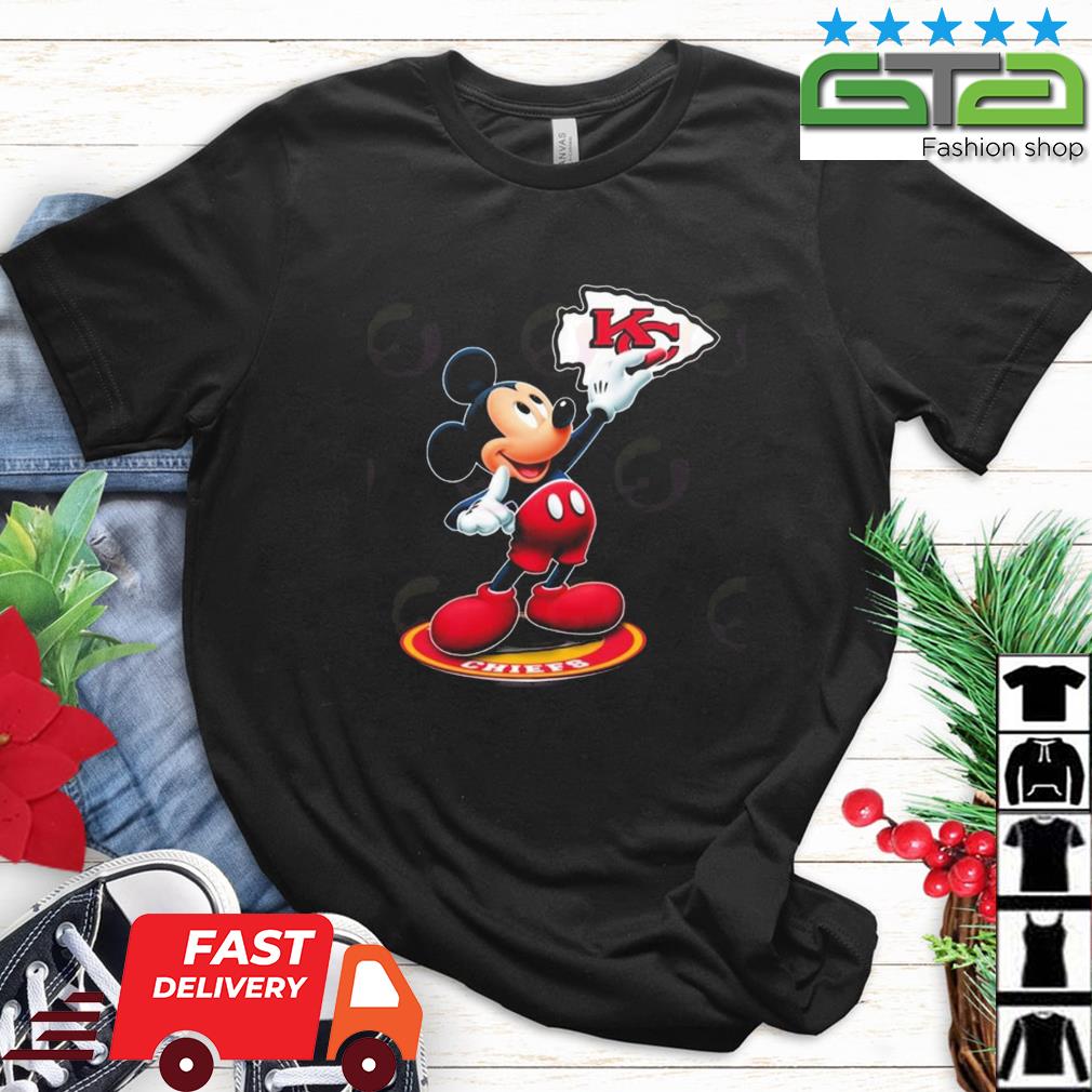 Mickey mouse Kansas City Chiefs posing shirt - Limotees