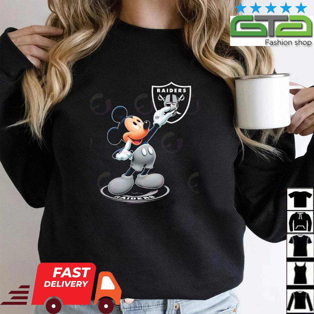 Las Vegas Raiders Football Mickey Mouse 3D Hoodie Nfl Sweatshirt - Best  Seller Shirts Design In Usa