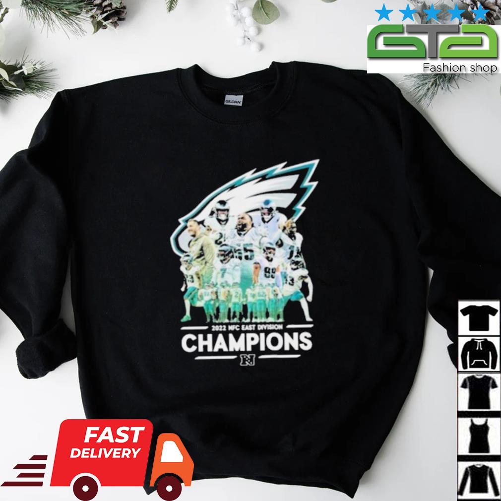 Philadelphia Eagles 2022 NFC east division champions shirt - Guineashirt  Premium ™ LLC
