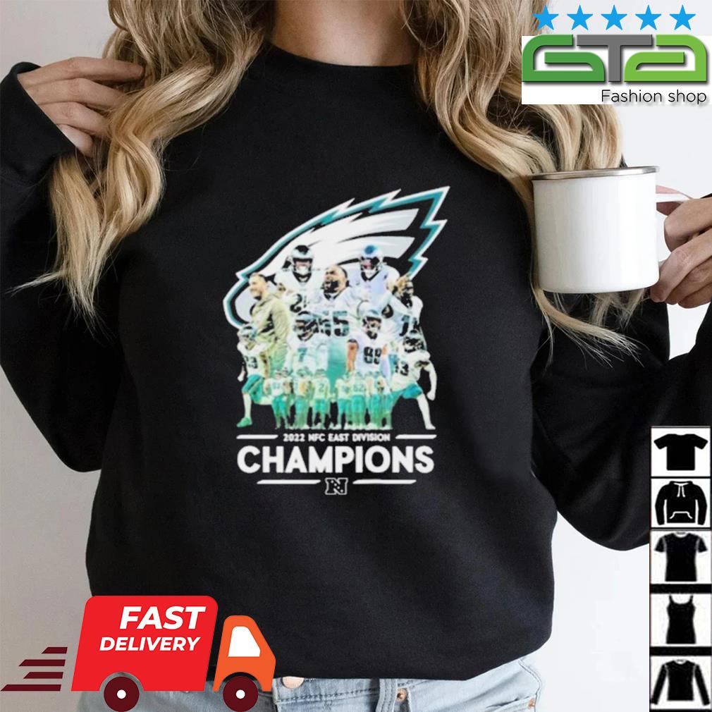 Philadelphia Eagles 2022 NFC East Division Champions Shirt - Freedomdesign