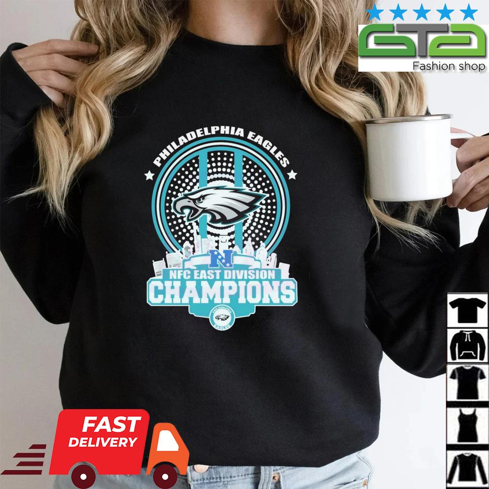 Philadelphia Eagles 2022 Nfc East Division Champions Matchup Skyline Shirt,  hoodie, sweater, long sleeve and tank top