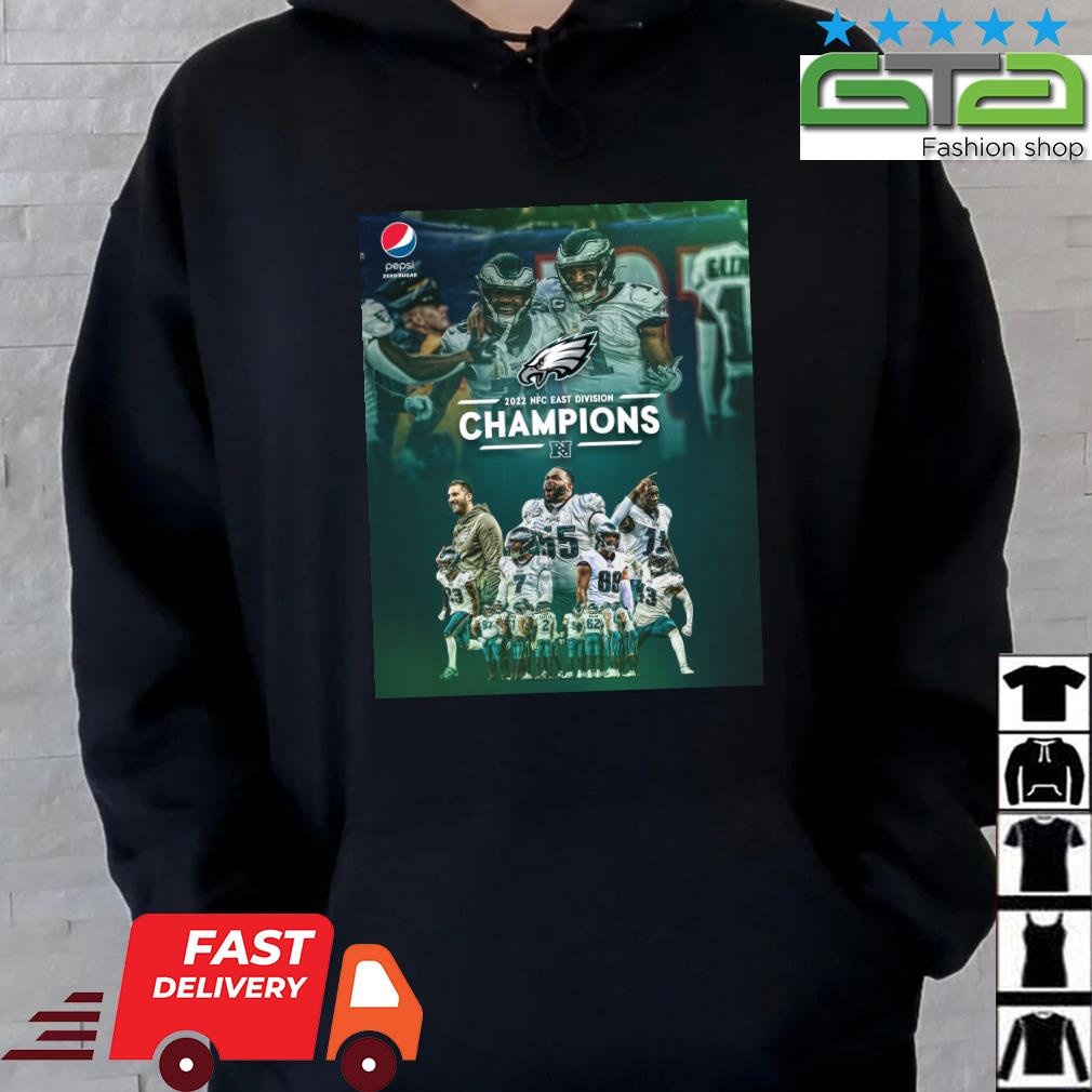 Philadelphia Eagles Go Eagles 2022 NFC East Division Champions 1980-2022  shirt, hoodie, sweater, long sleeve and tank top