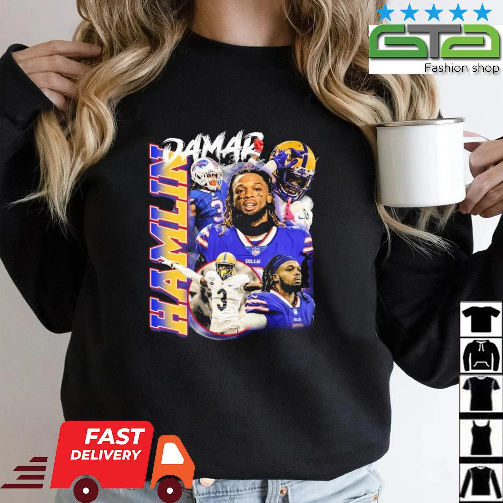 Pray For Damar Hamlin Buffalo Bills Sweatshirt - Bugaloo Boutique