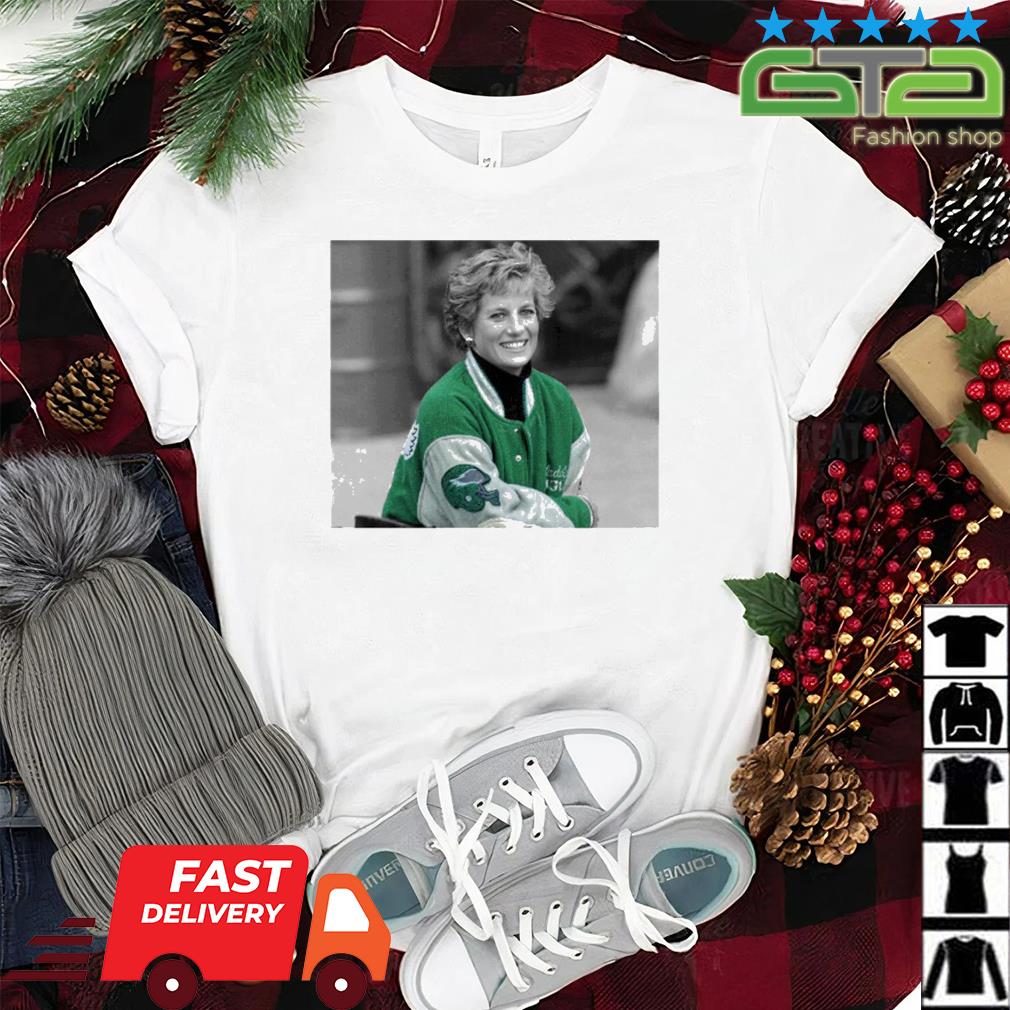 MtnDewBigSlam Princess Diana Wearing Philadelphia Coat Tie Dye T-Shirt