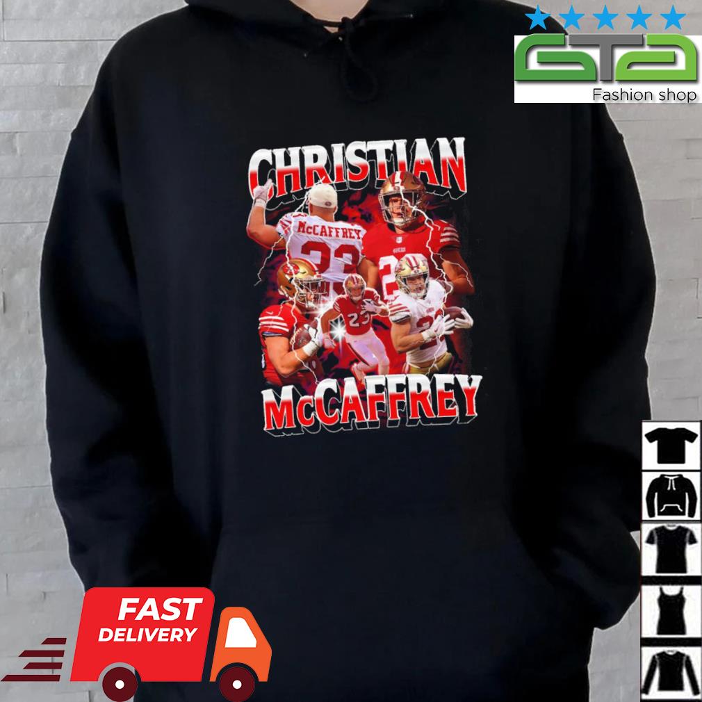 Christian mccaffrey is good at football shirt, hoodie, sweater