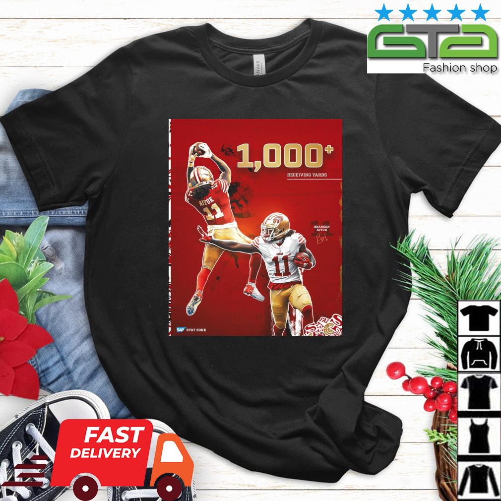 Official let's go brandon 49ers brandon aiyuk shirt - Limotees