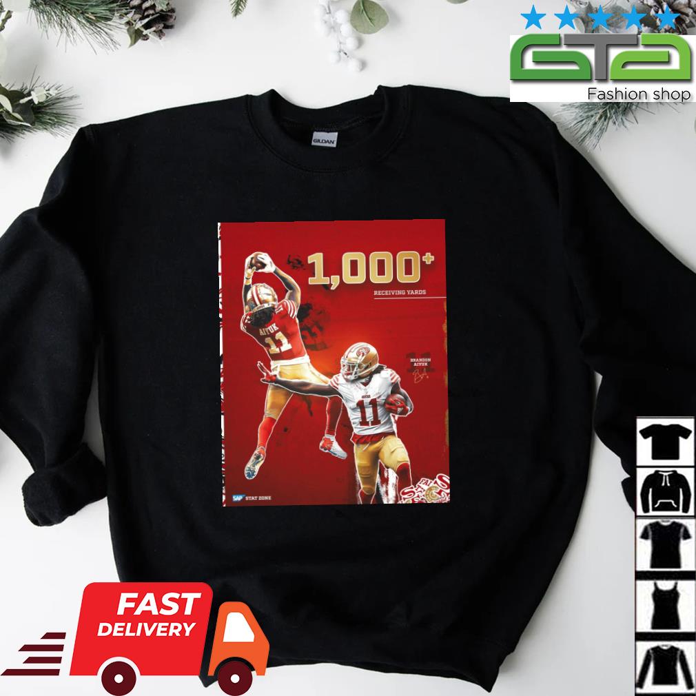 Official let's go brandon 49ers brandon aiyuk shirt - Limotees