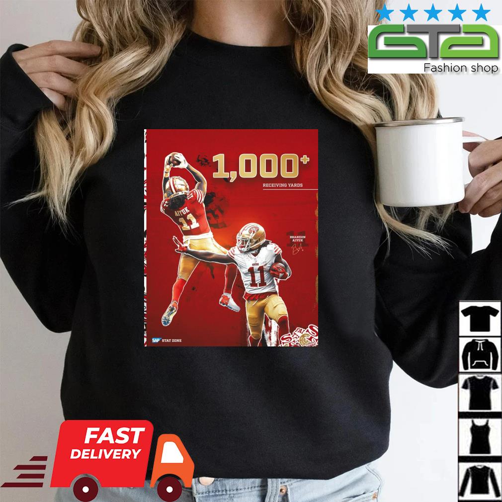 Original brandon Aiyuk Let's go on San Francisco 49ers shirt, hoodie,  sweater, long sleeve and tank top